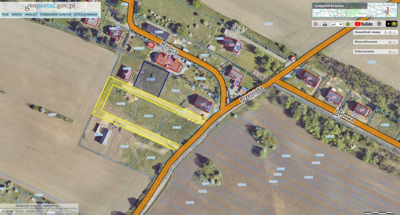 Przełajska/Madera (dz. 10639)