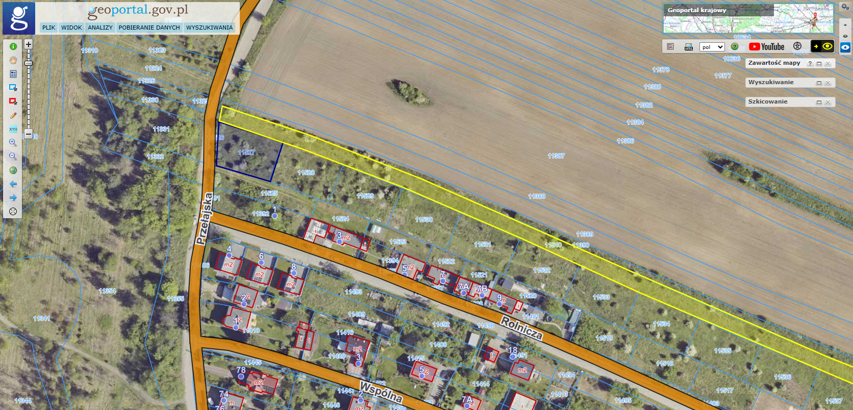 ULICA PRZEŁAJSKA (dz. 11527)