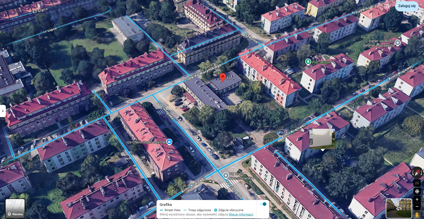 ULICA WARYŃSKIEGO 8A (DAWNA APTEKA)